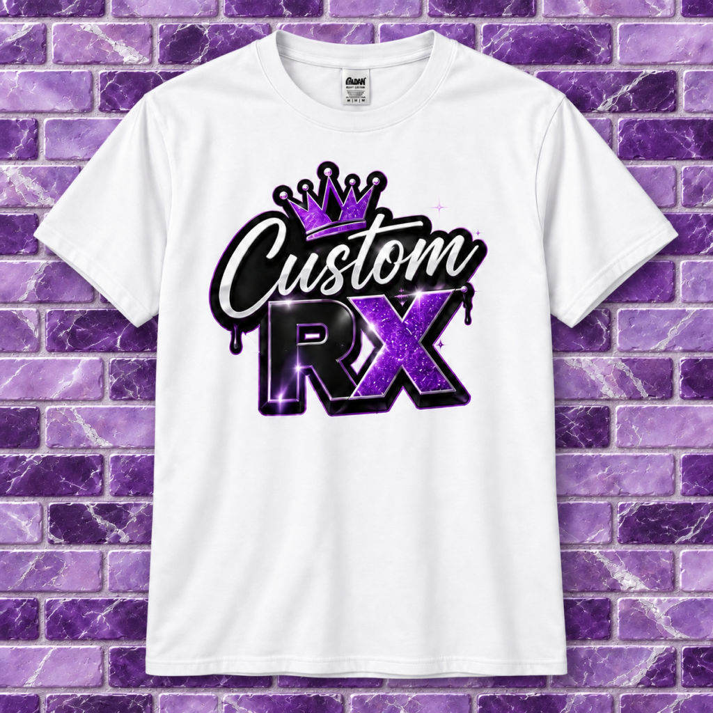 Custom DTF-printed T-shirt by Custom Rx in Saginaw, Michigan