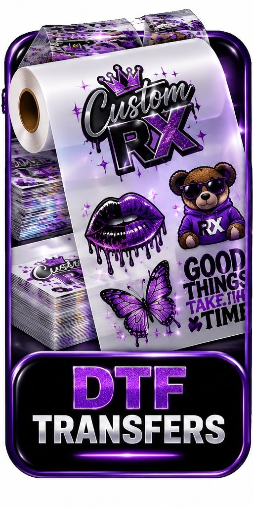 Custom Rx DTF Transfers